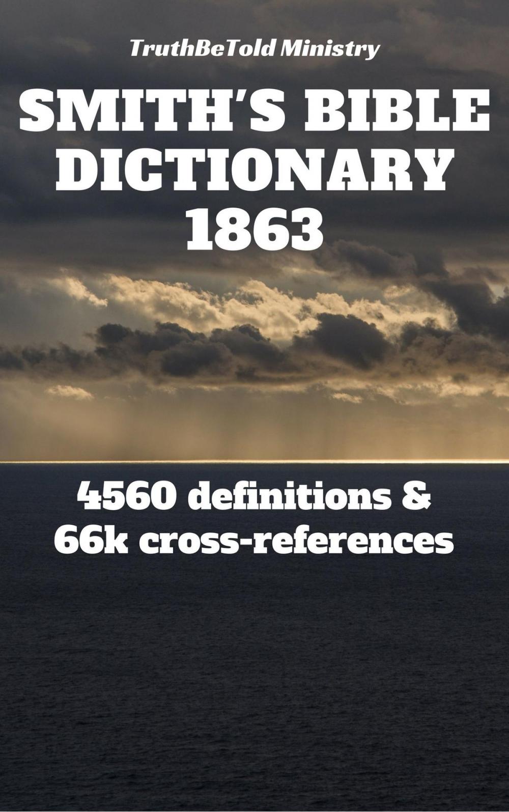 Big bigCover of Smith's Bible Dictionary 1863