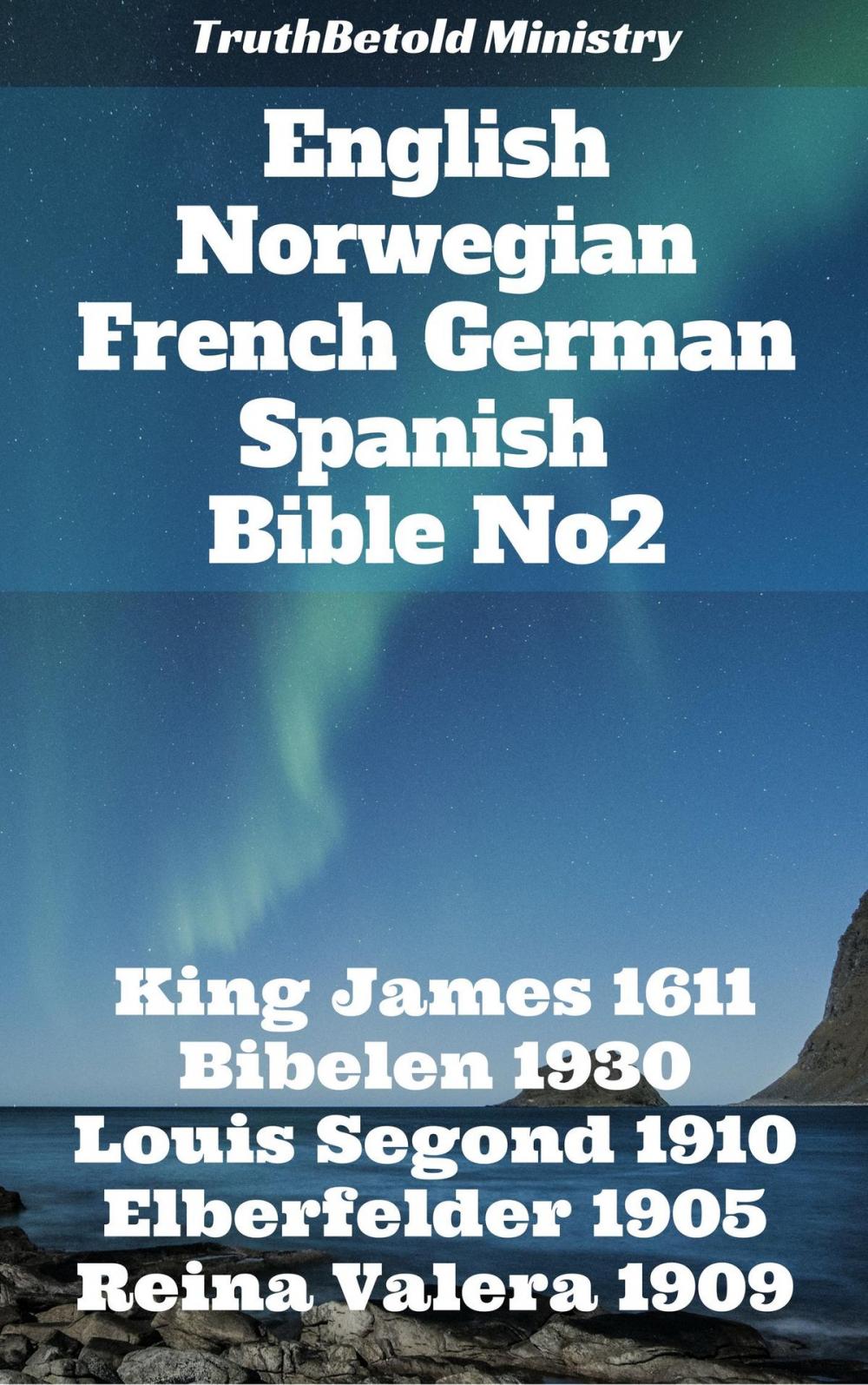 Big bigCover of English Norwegian French German Spanish Bible No2