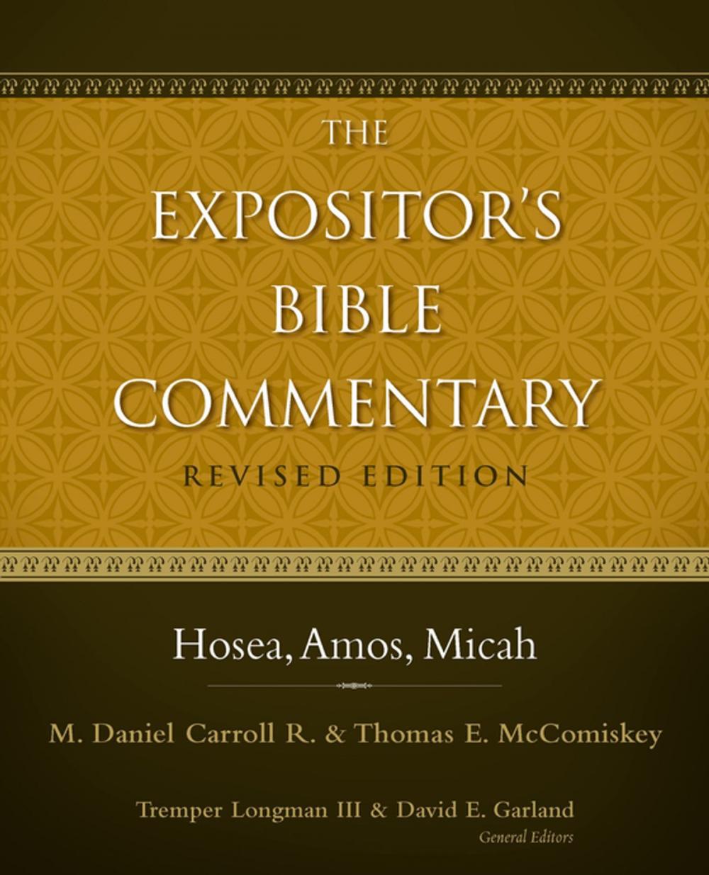 Big bigCover of Hosea, Amos, Micah