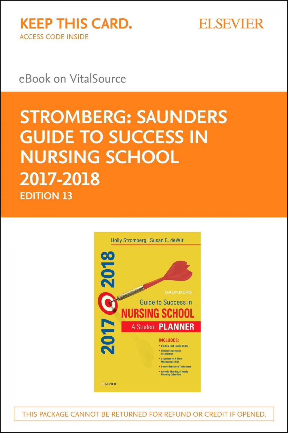 Big bigCover of Saunders Guide to Success in Nursing School, 2017-2018 - E-Book