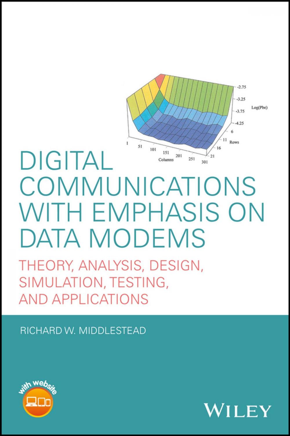 Big bigCover of Digital Communications with Emphasis on Data Modems