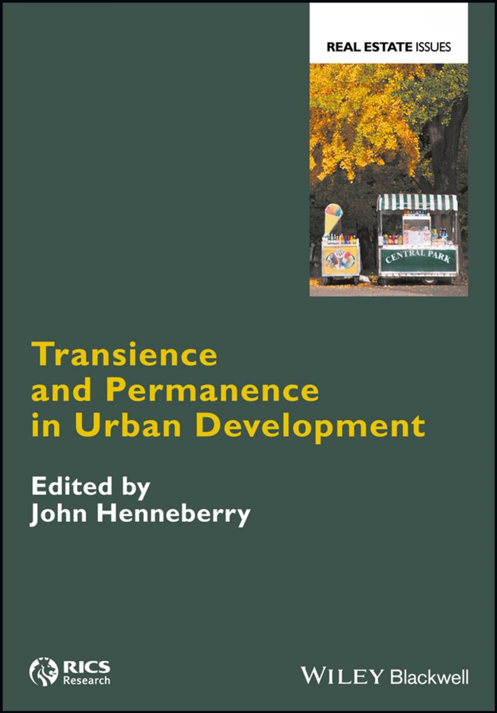 Big bigCover of Transience and Permanence in Urban Development