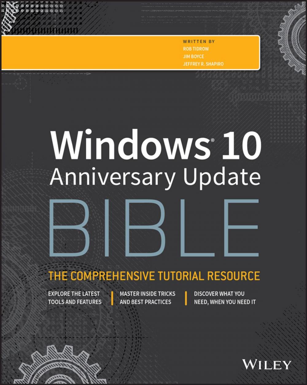 Big bigCover of Windows 10 Anniversary Update Bible