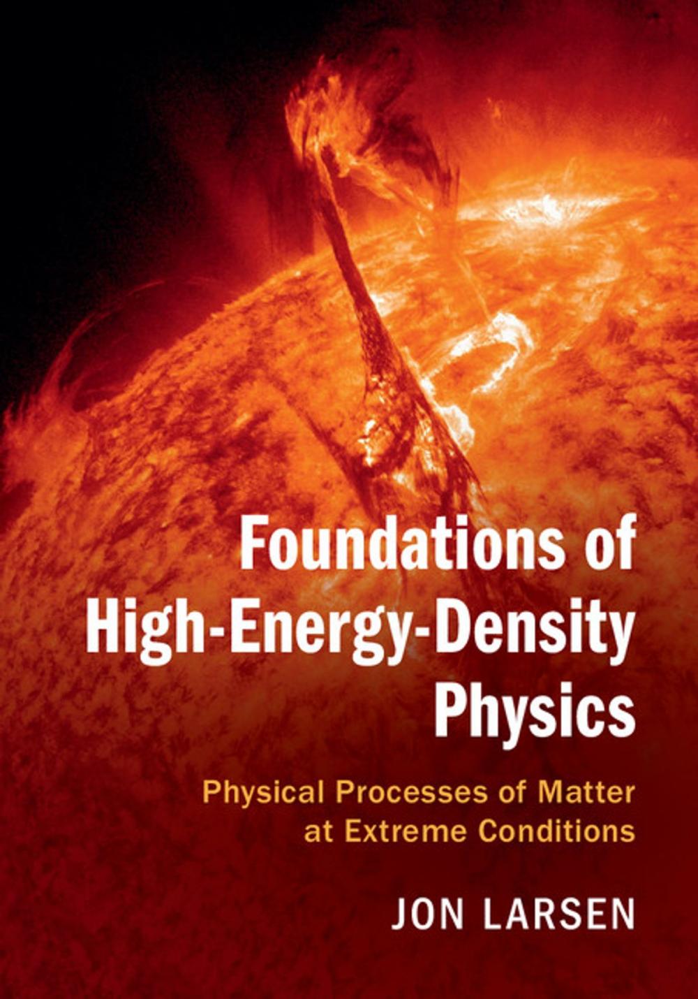 Big bigCover of Foundations of High-Energy-Density Physics