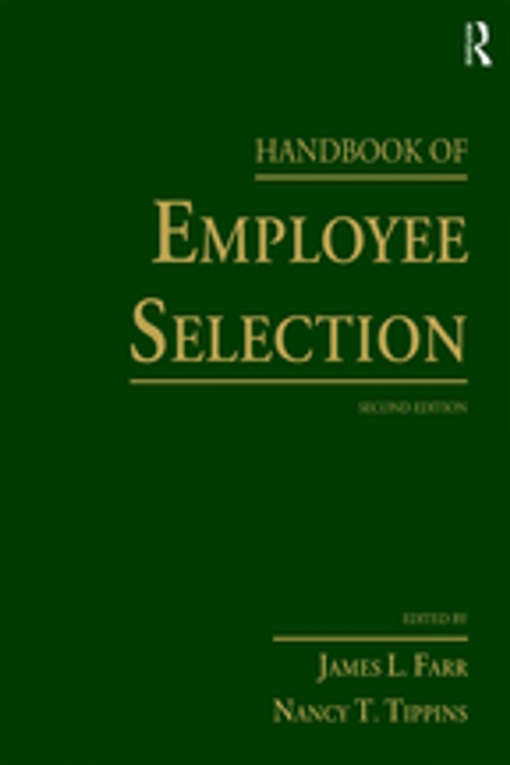 Big bigCover of Handbook of Employee Selection