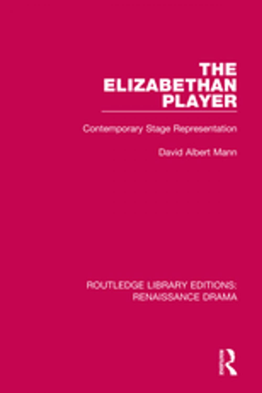 Big bigCover of The Elizabethan Player