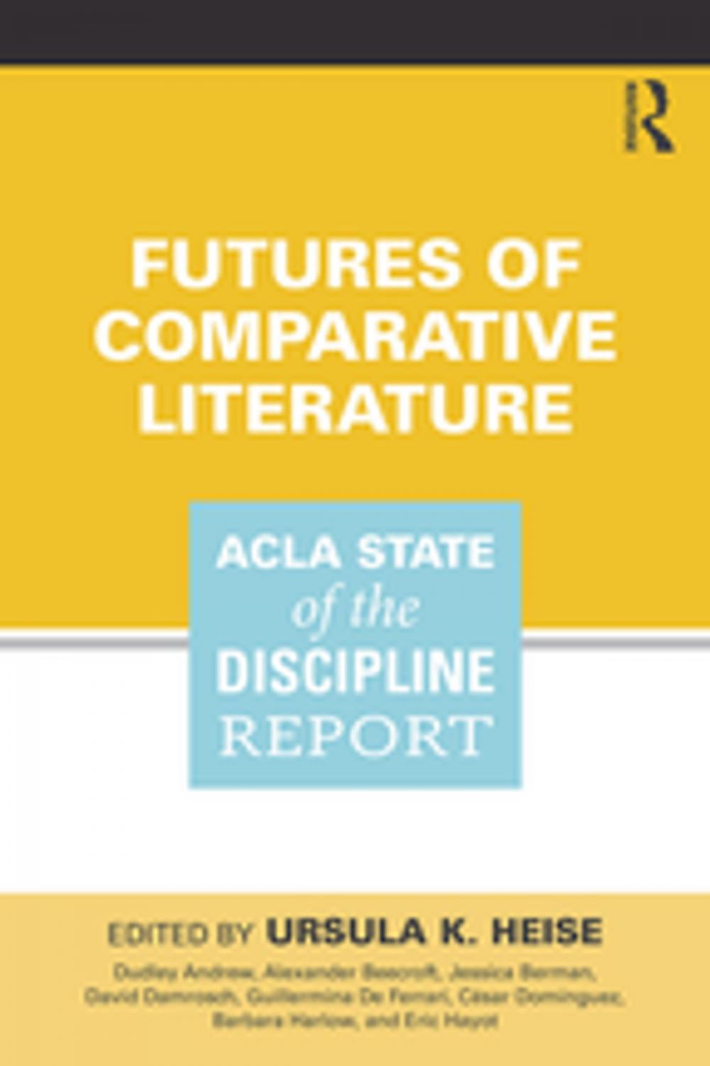 Big bigCover of Futures of Comparative Literature