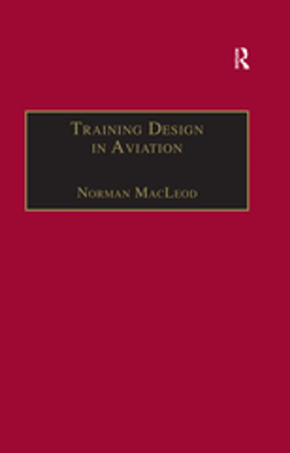 Big bigCover of Training Design in Aviation