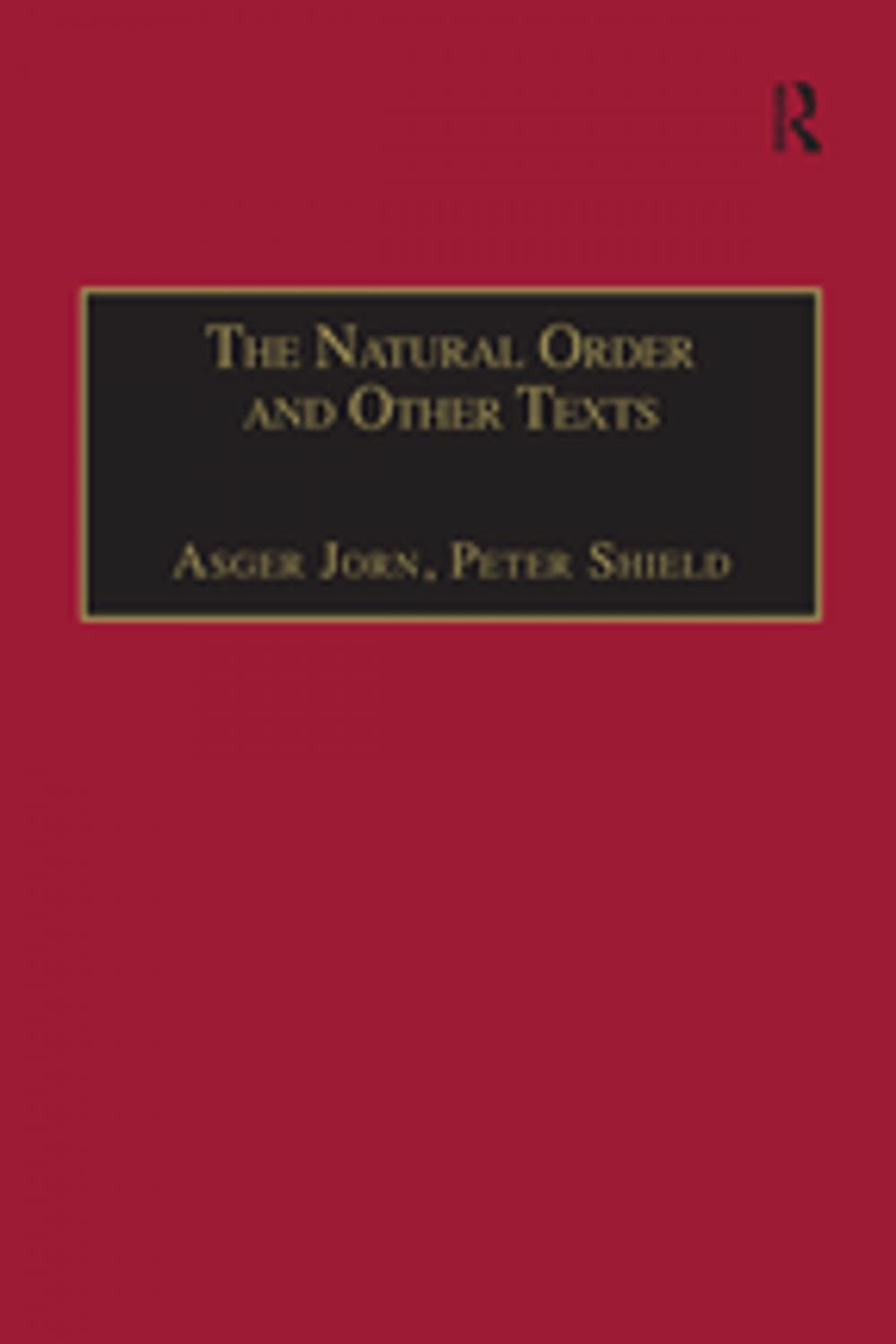 Big bigCover of The Natural Order and Other Texts