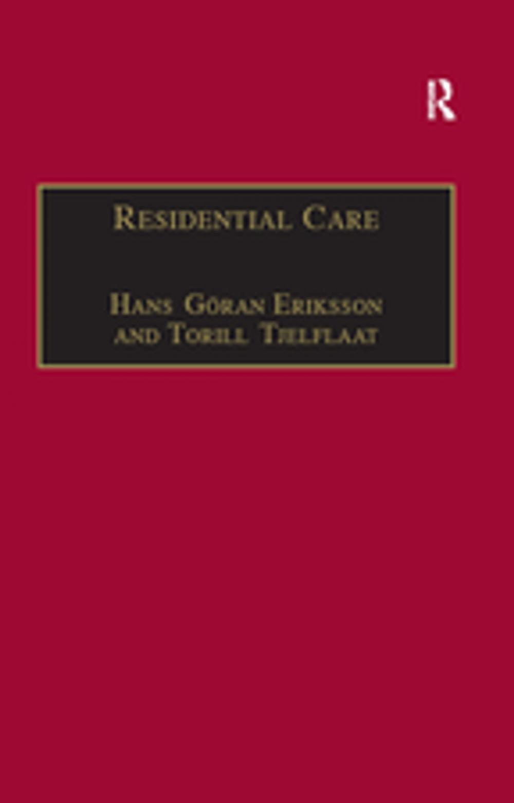 Big bigCover of Residential Care