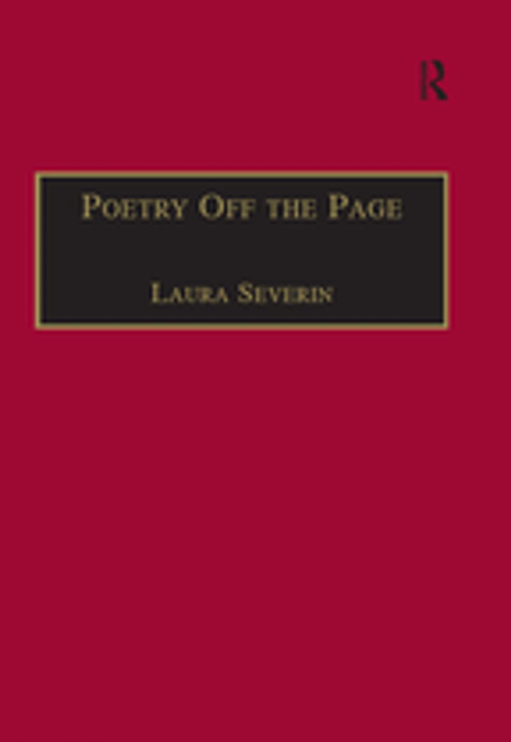 Big bigCover of Poetry Off the Page