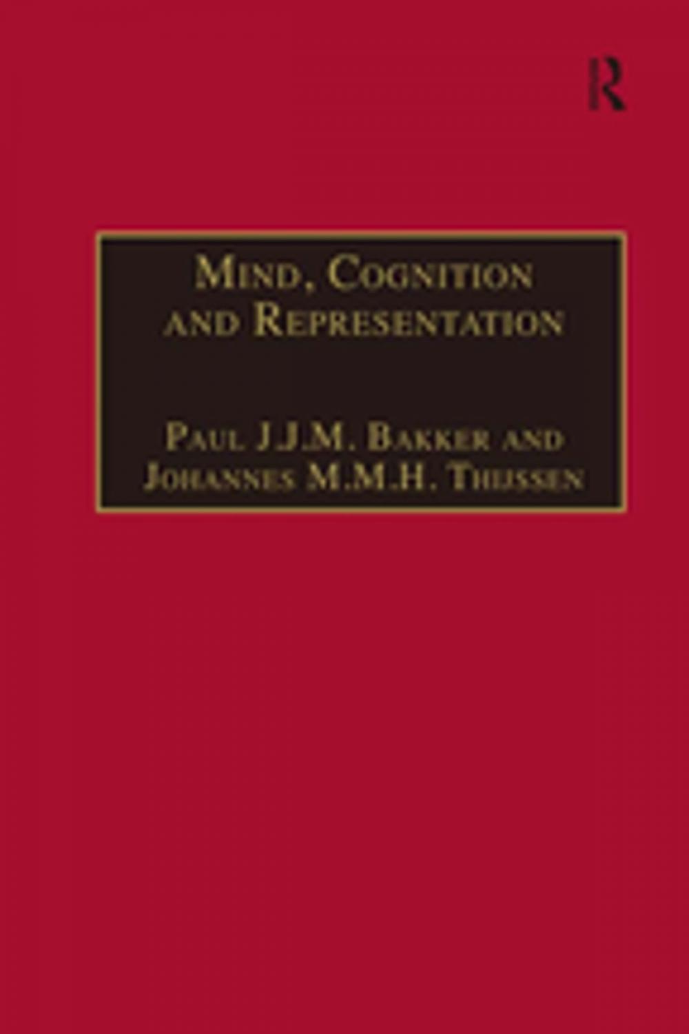 Big bigCover of Mind, Cognition and Representation