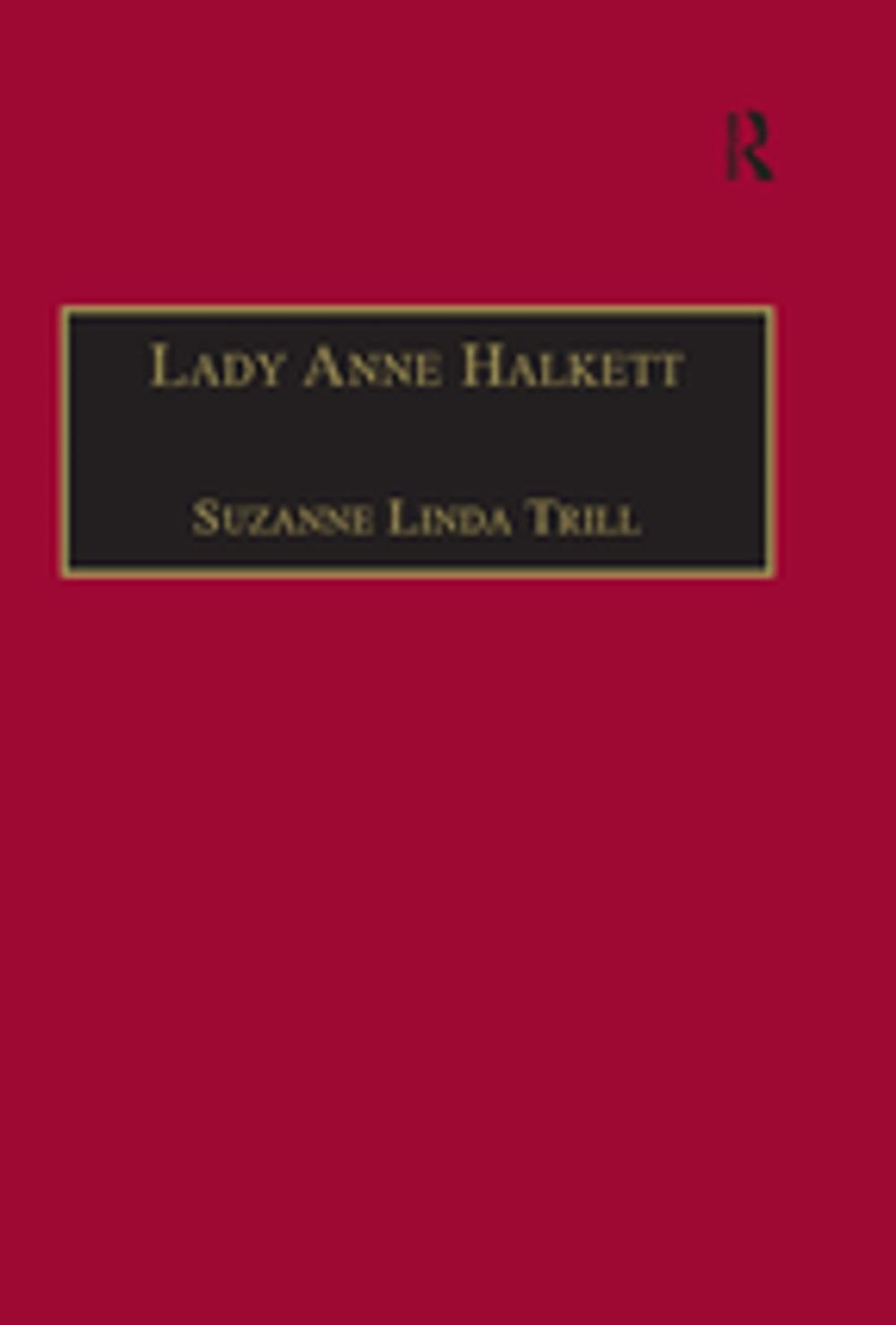 Big bigCover of Lady Anne Halkett