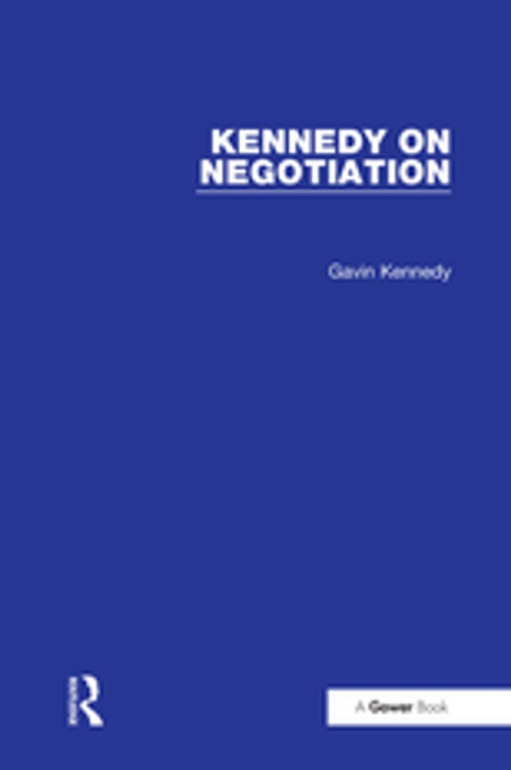 Big bigCover of Kennedy on Negotiation