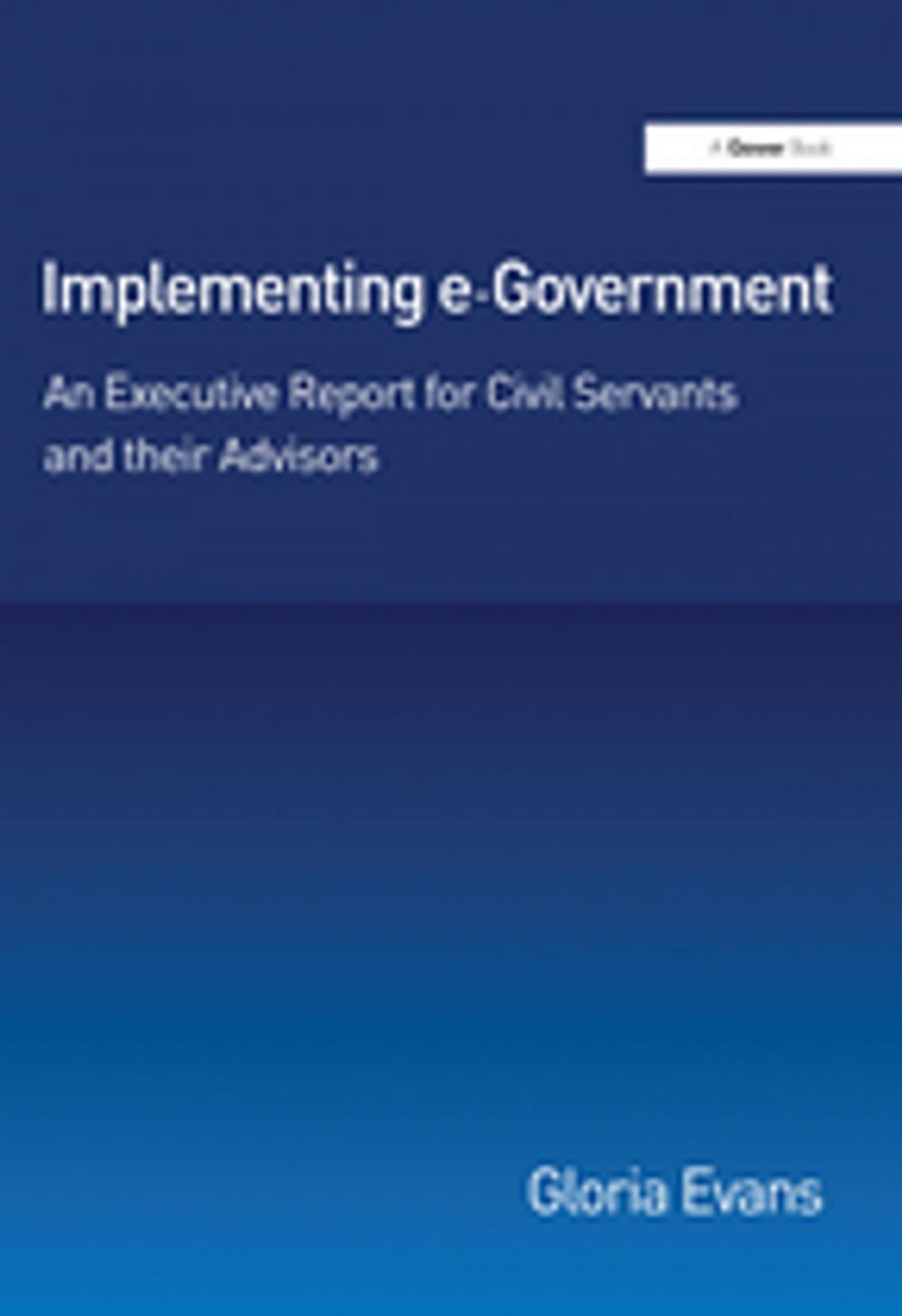 Big bigCover of Implementing e-Government