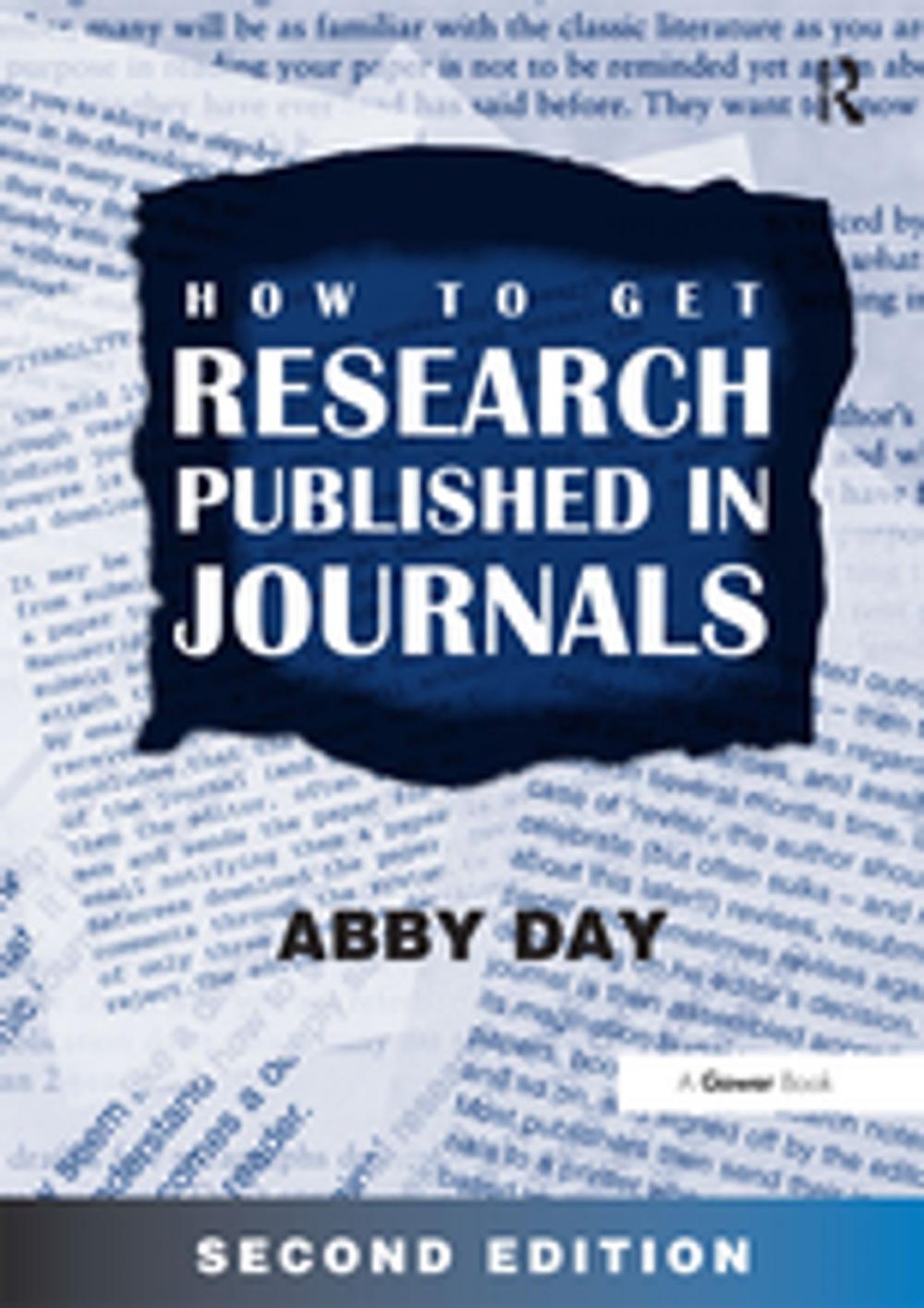 Big bigCover of How to Get Research Published in Journals