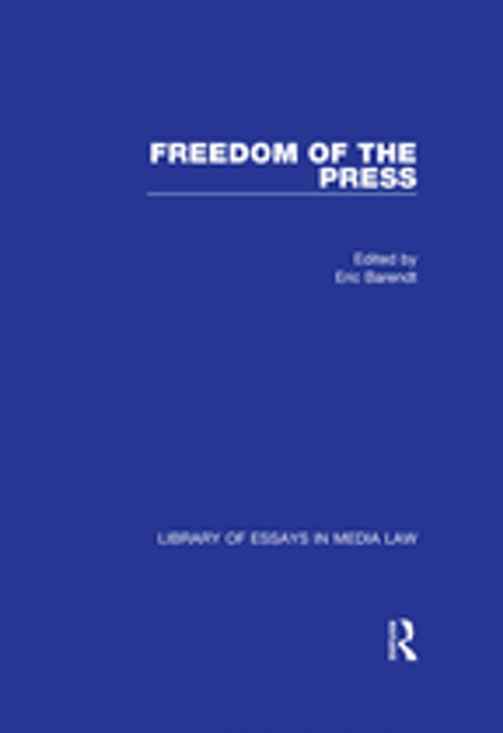 Big bigCover of Freedom of the Press