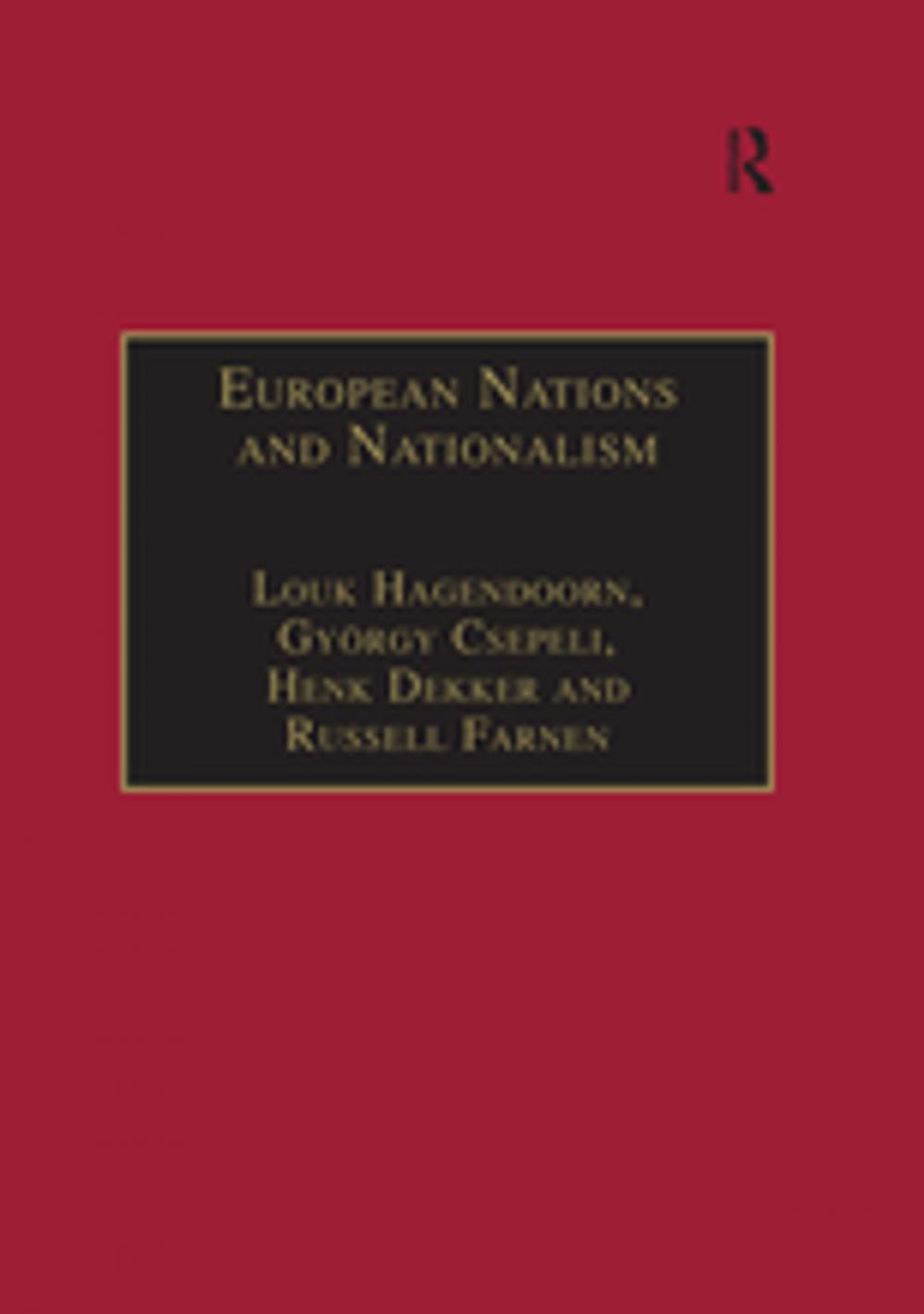 Big bigCover of European Nations and Nationalism