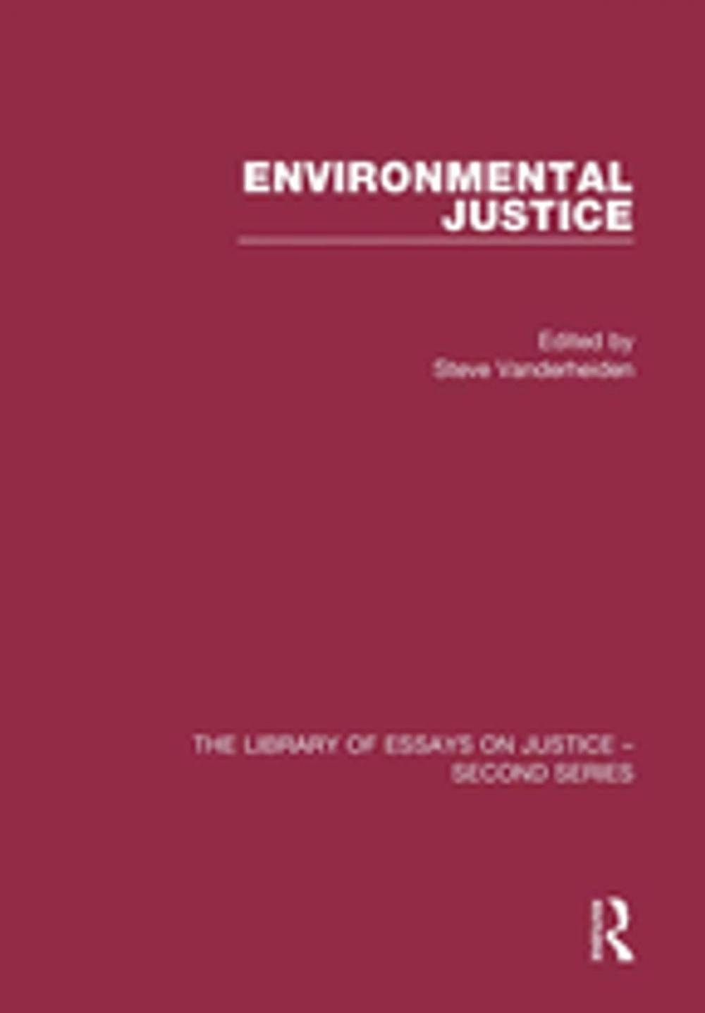 Big bigCover of Environmental Justice