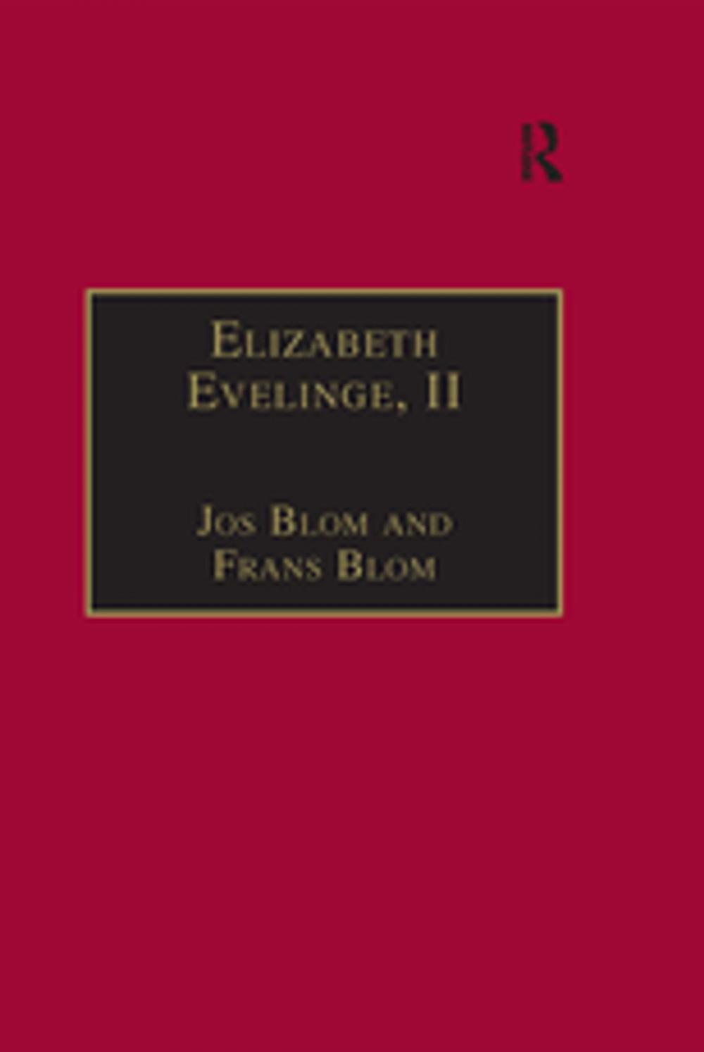 Big bigCover of Elizabeth Evelinge, II