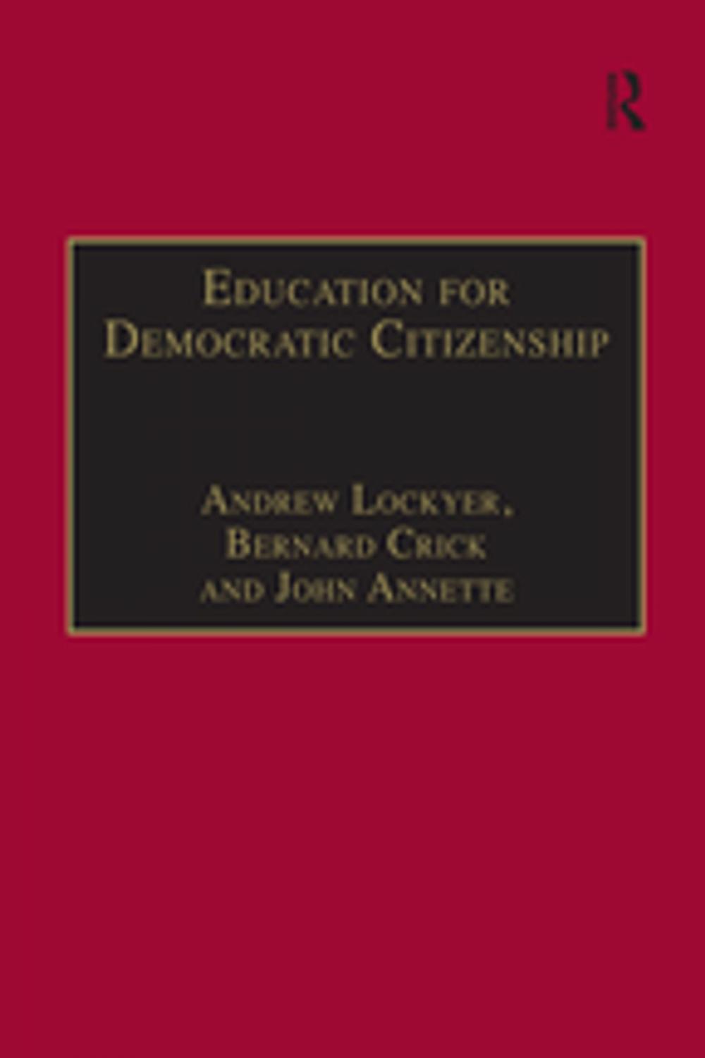 Big bigCover of Education for Democratic Citizenship