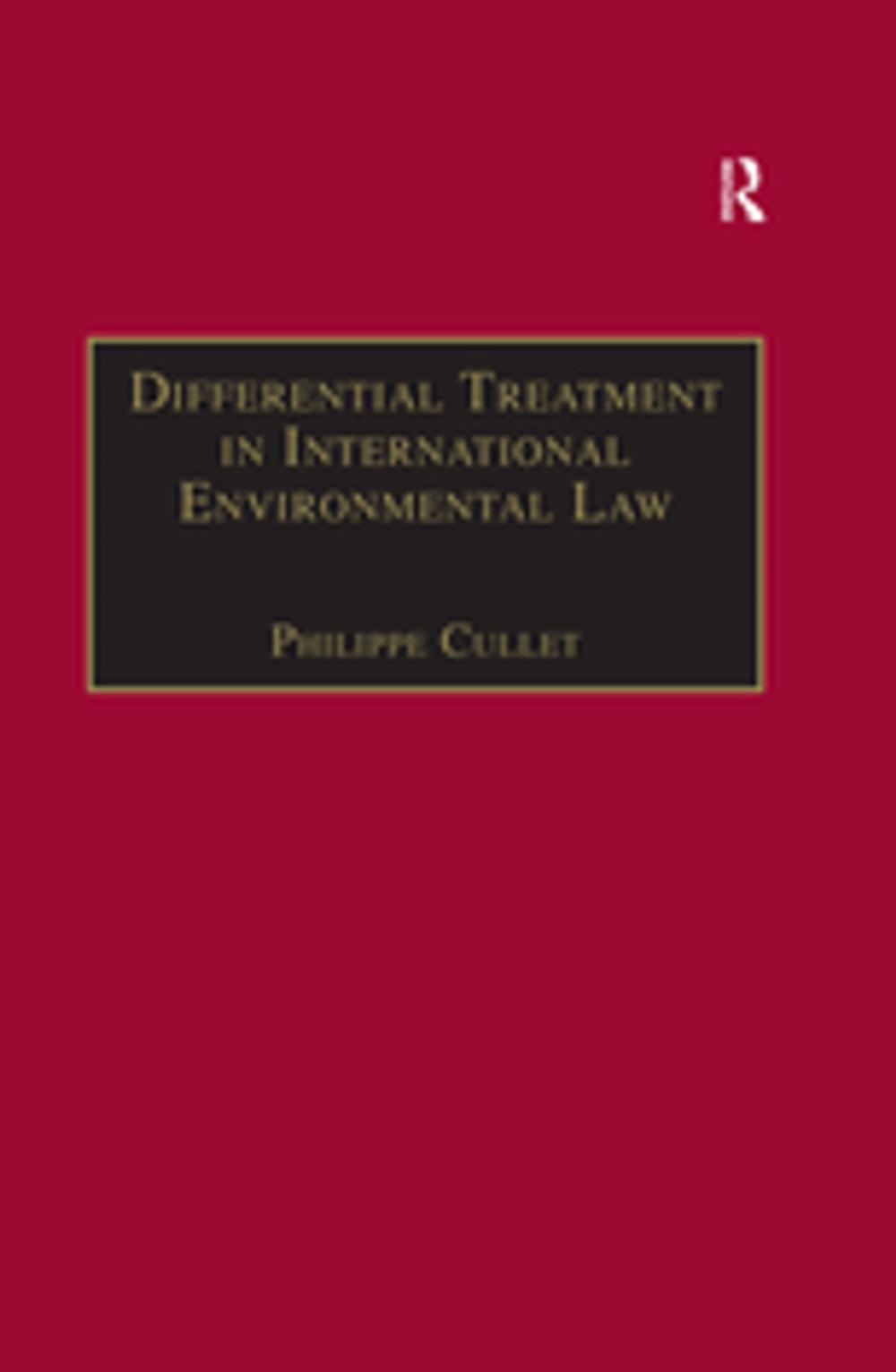 Big bigCover of Differential Treatment in International Environmental Law