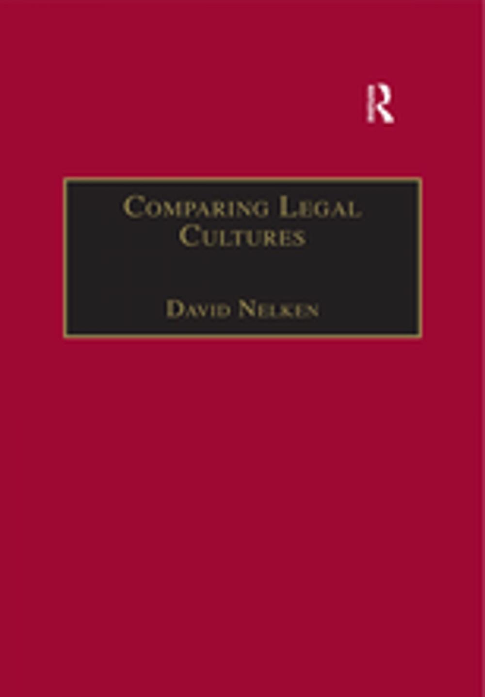 Big bigCover of Comparing Legal Cultures