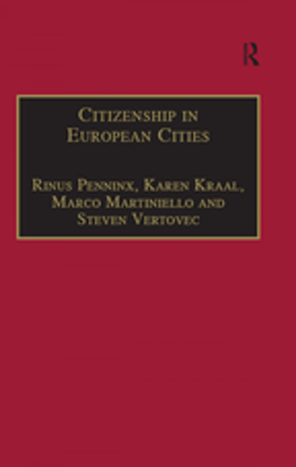 Big bigCover of Citizenship in European Cities