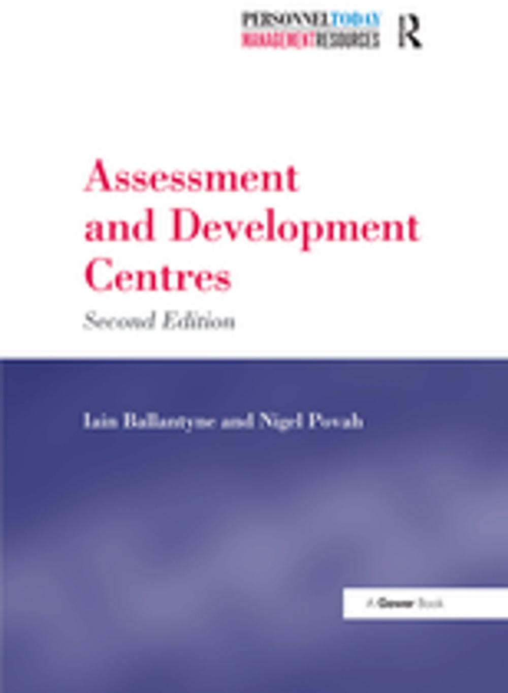 Big bigCover of Assessment and Development Centres