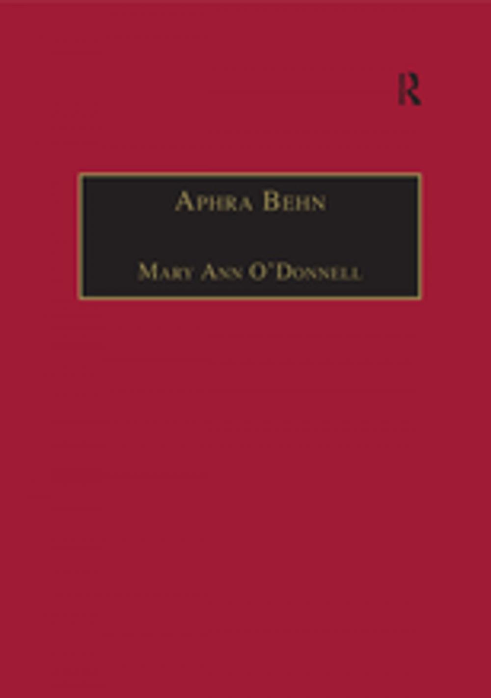 Big bigCover of Aphra Behn