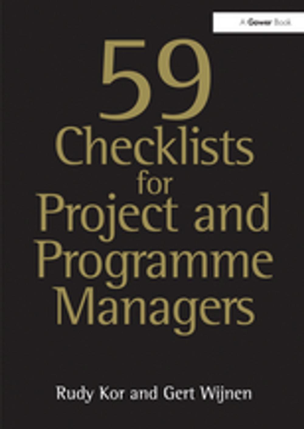 Big bigCover of 59 Checklists for Project and Programme Managers