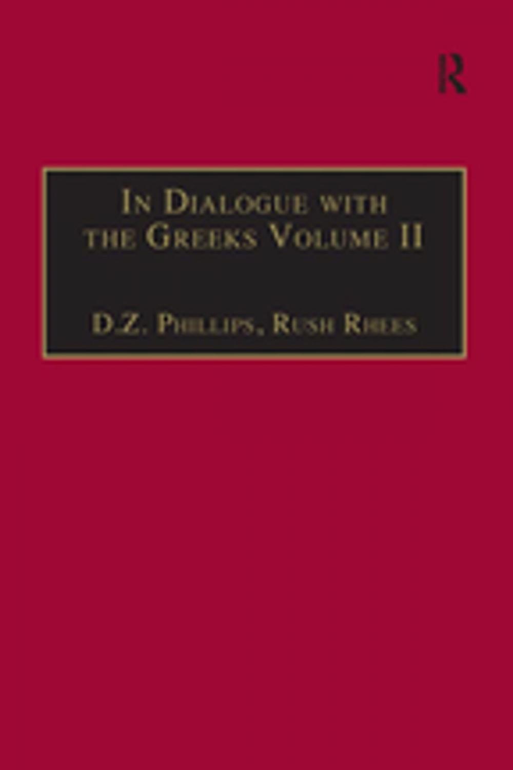 Big bigCover of In Dialogue with the Greeks