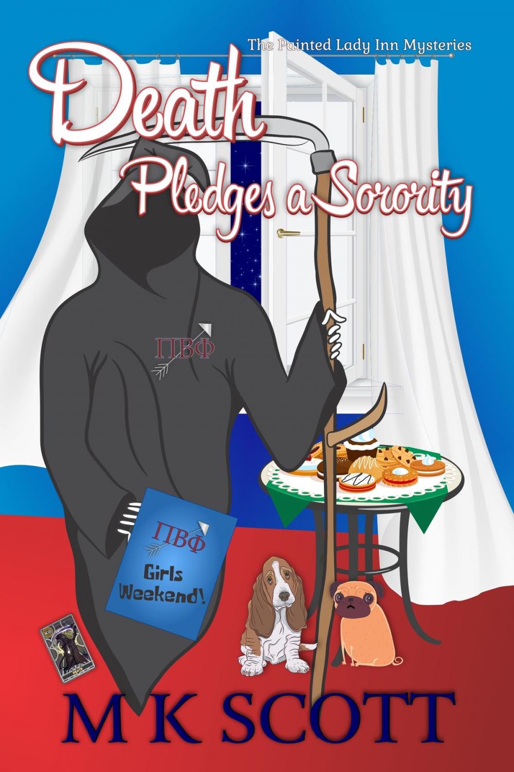 Big bigCover of Death Pledges a Sorority: A Cozy Mystery with Recipes