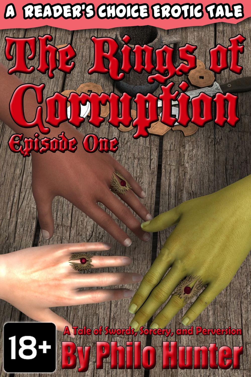 Big bigCover of The Rings of Corruption Episode One