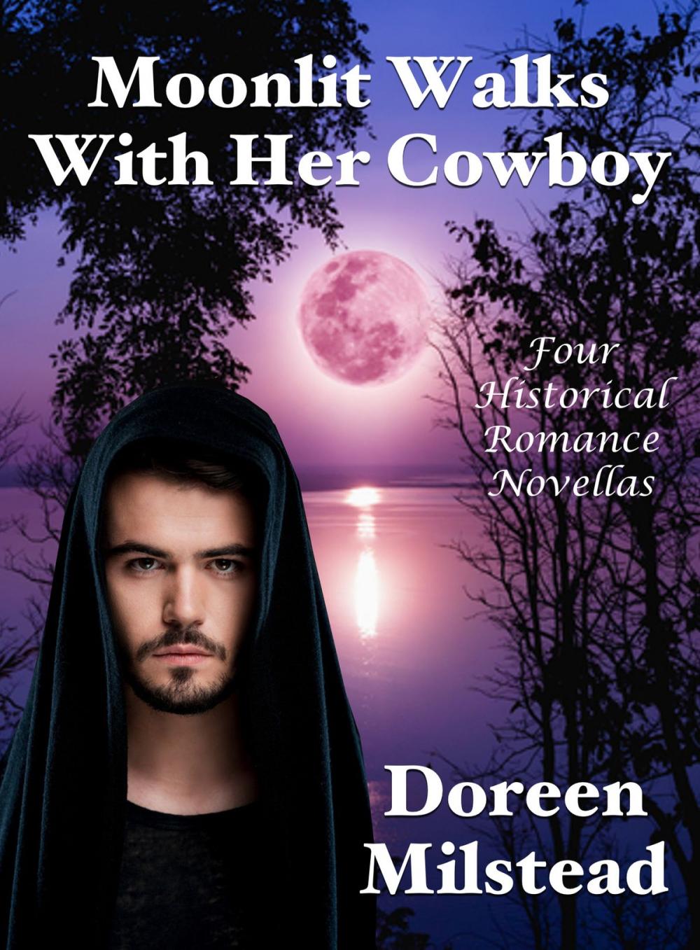 Big bigCover of Moonlit Walks With Her Cowboy: Four Historical Romance Novellas