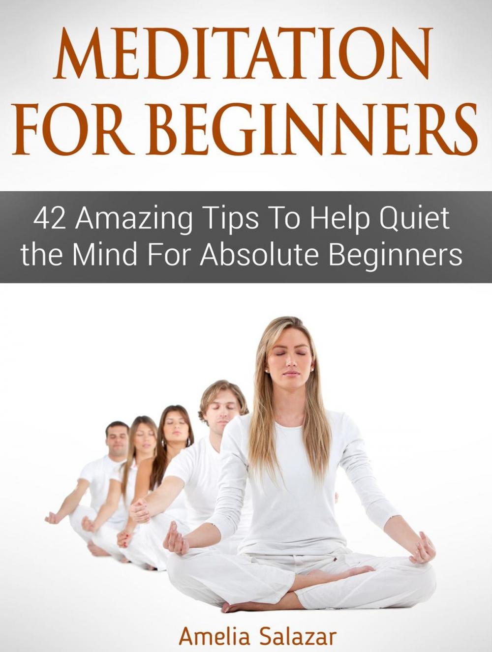 Big bigCover of Meditation For Beginners: 42 Amazing Tips To Help Quiet the Mind For Absolute Beginners