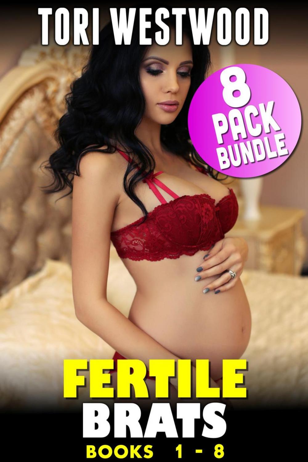 Big bigCover of Fertile Brats 8 Pack Bundle (Books 1 - 8) (Age Gap Erotica Breeding Erotica May December Erotica Pregnancy Erotica XXX Age Difference Bundle Collection Erotica)