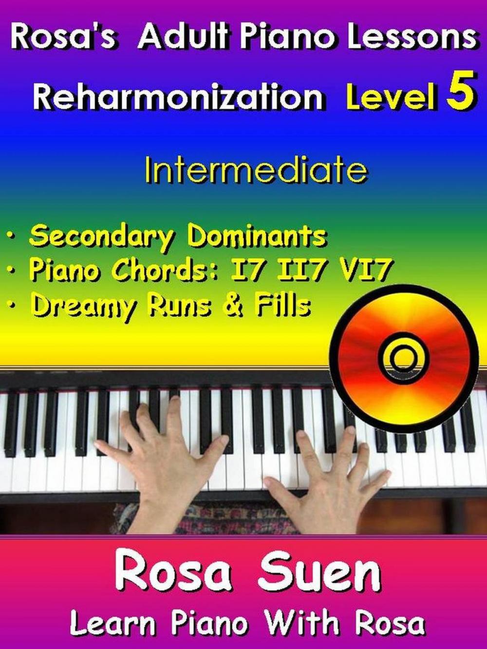 Big bigCover of Rosa's Adult Piano Lessons - Reharmonization Level 5 - Intermediate