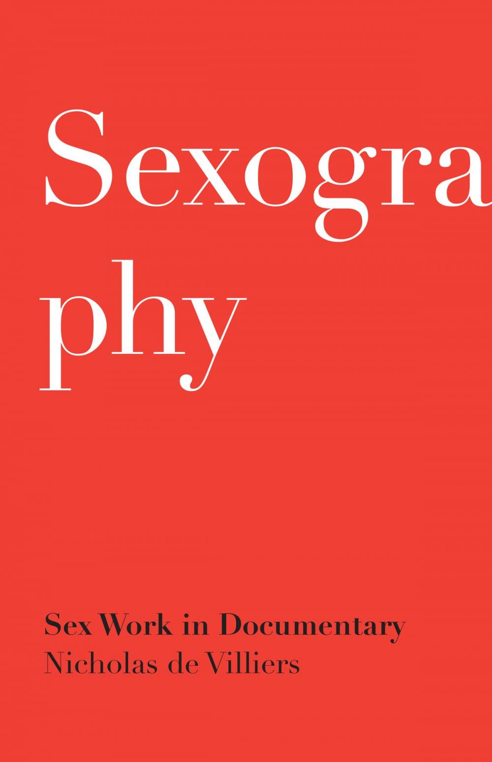 Big bigCover of Sexography