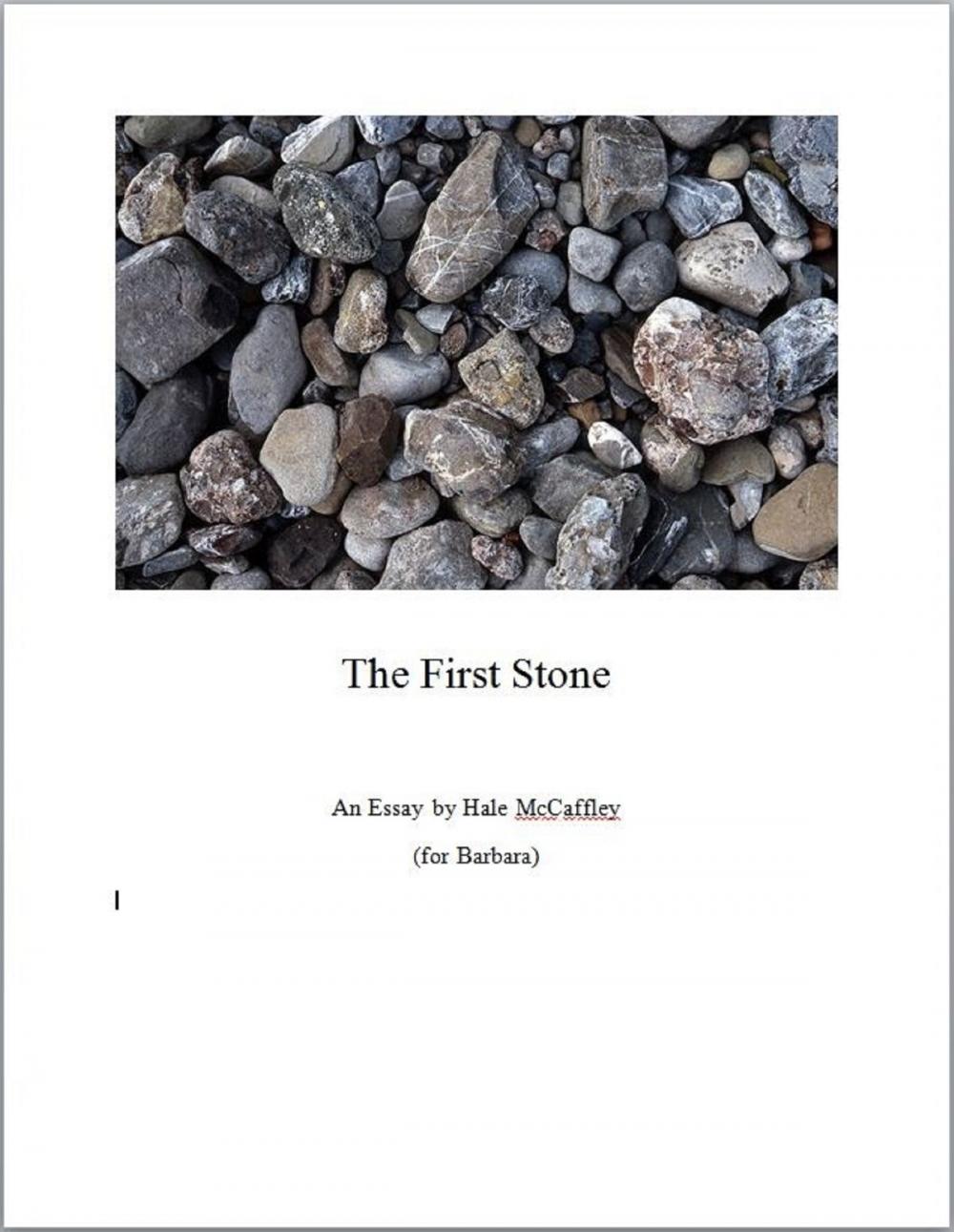 Big bigCover of The First Stone