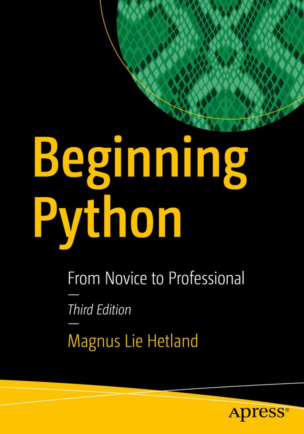 Big bigCover of Beginning Python