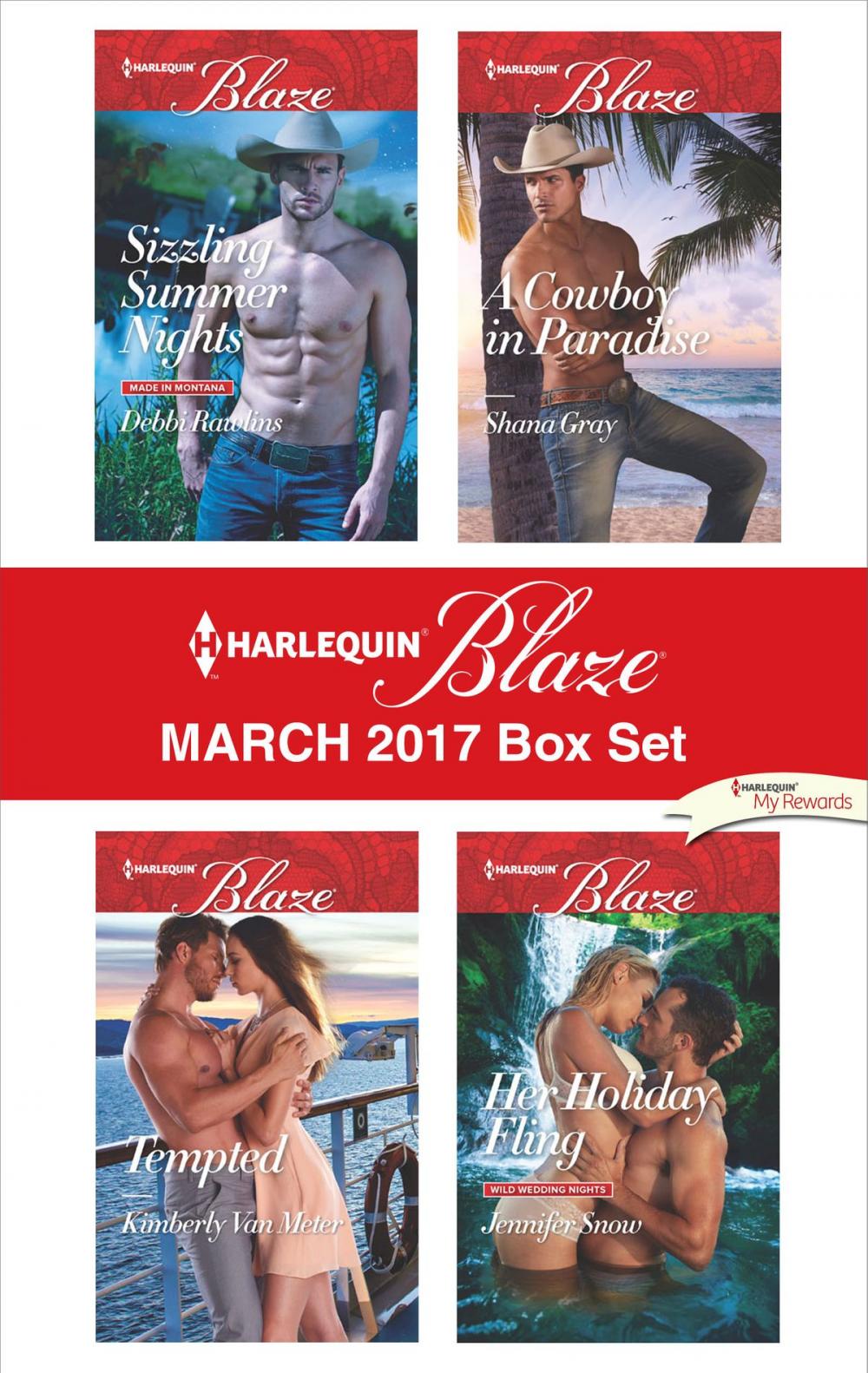 Big bigCover of Harlequin Blaze March 2017 Box Set