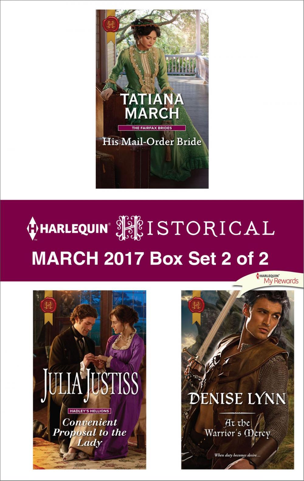 Big bigCover of Harlequin Historical March 2017 - Box Set 2 of 2