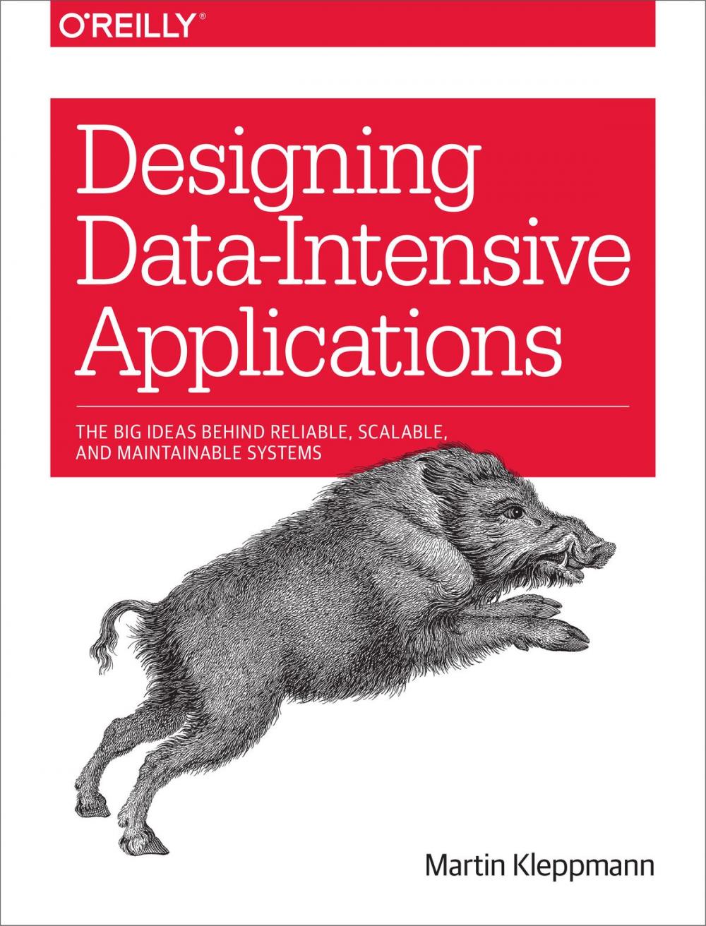 Big bigCover of Designing Data-Intensive Applications