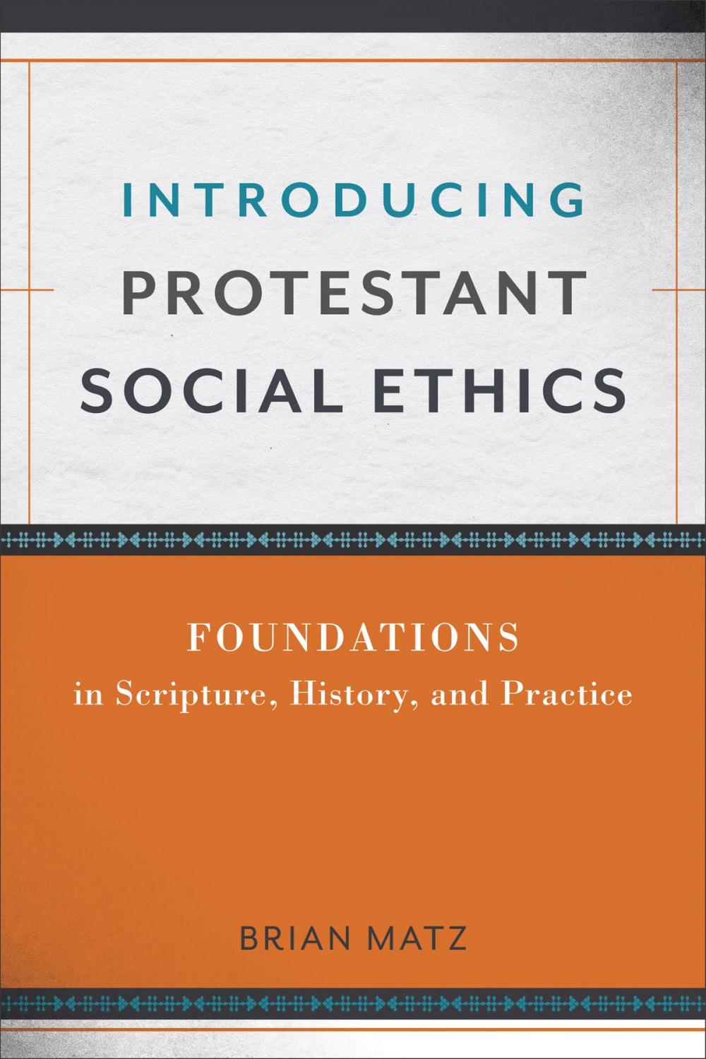 Big bigCover of Introducing Protestant Social Ethics