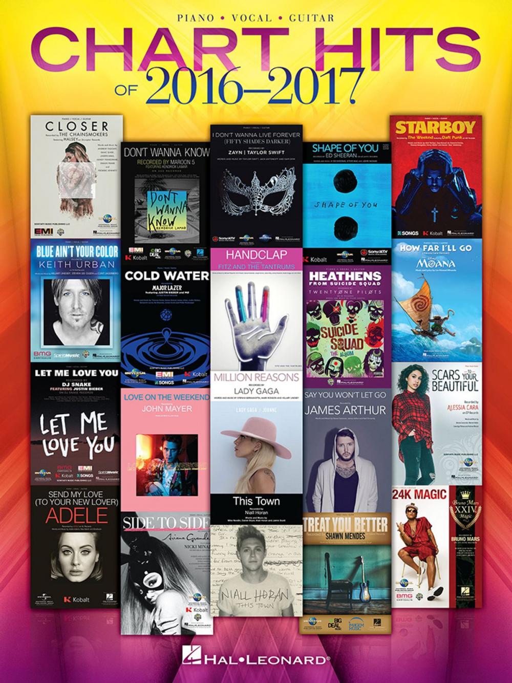 Big bigCover of Chart Hits of 2016-2017 Songbook