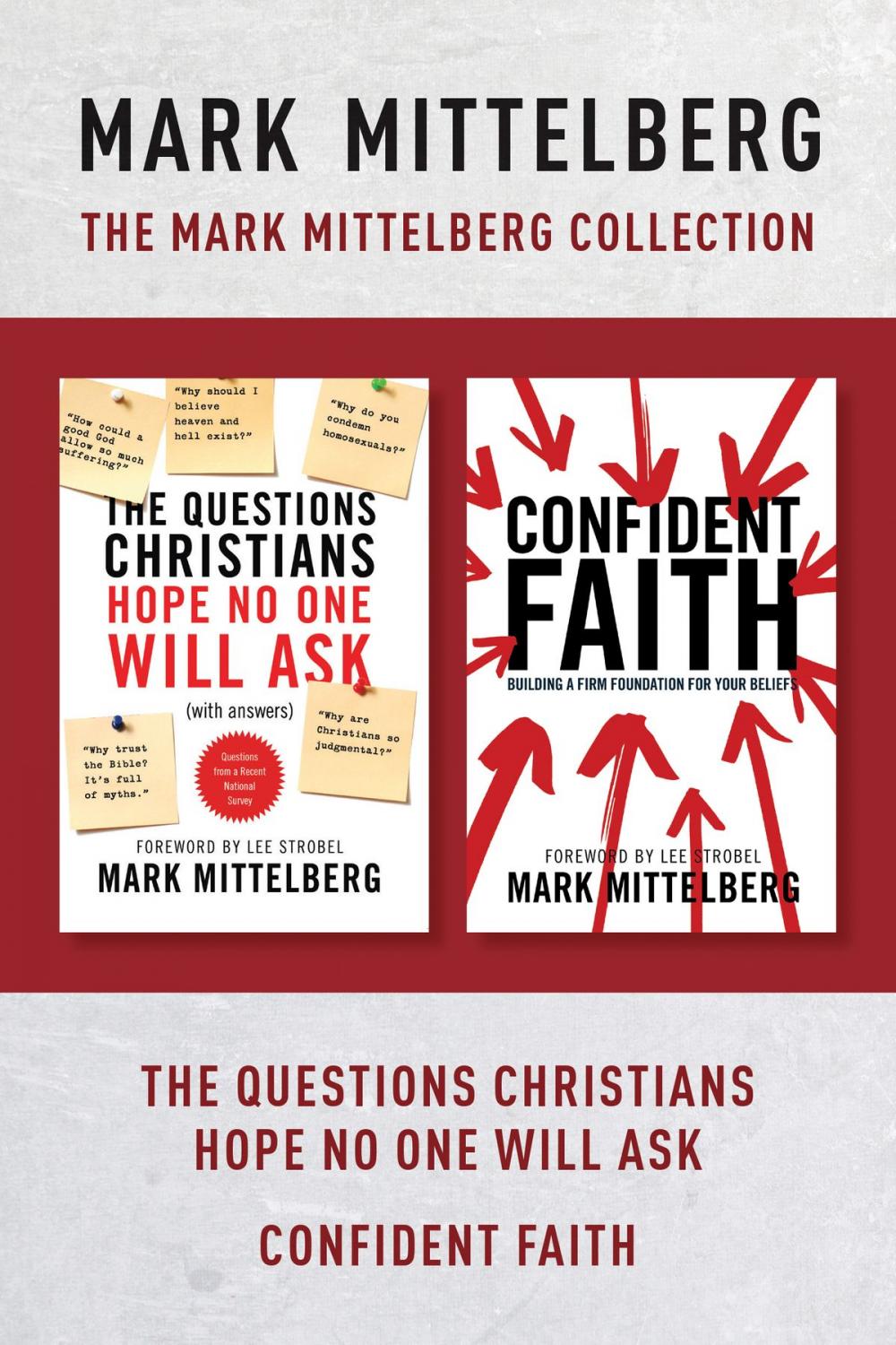 Big bigCover of The Mark Mittelberg Collection: The Questions Christians Hope No One Will Ask / Confident Faith