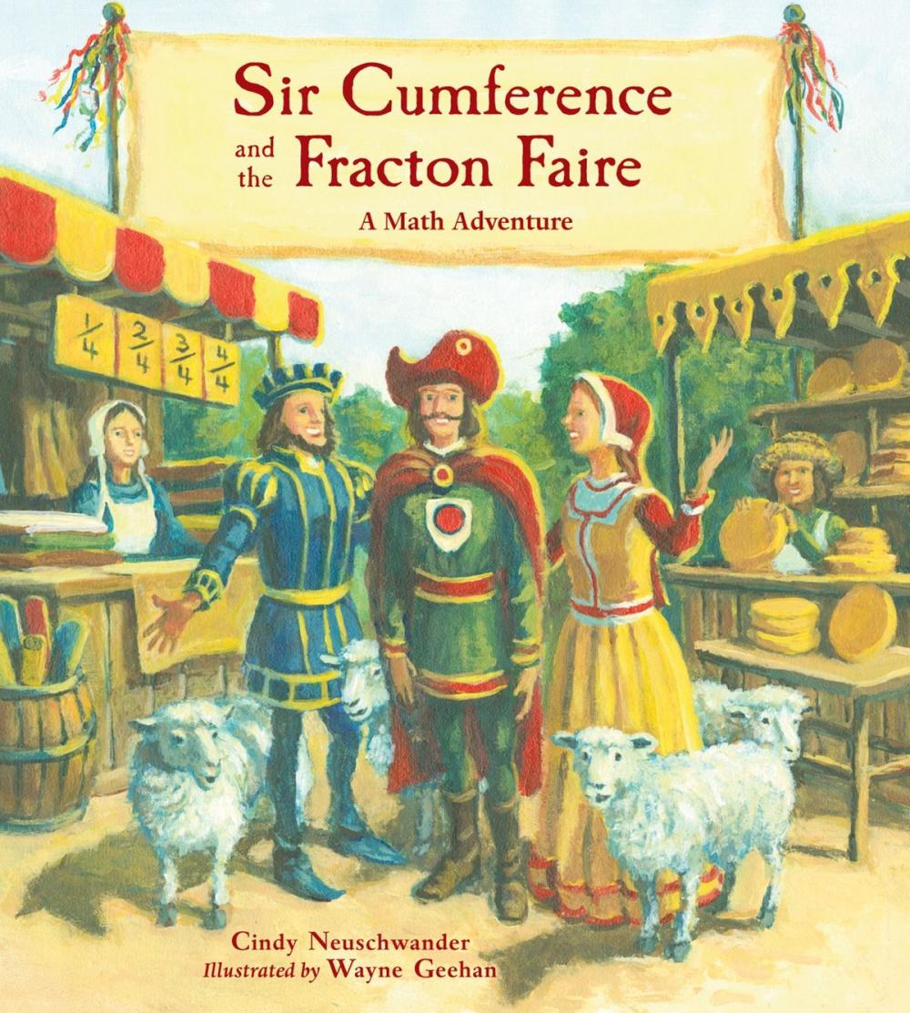 Big bigCover of Sir Cumference and the Fracton Faire