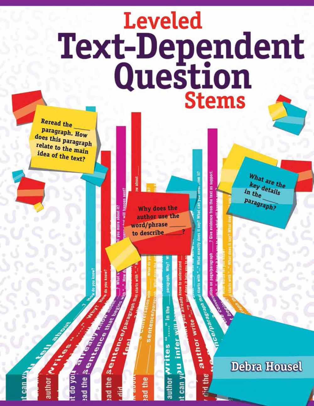 Big bigCover of Leveled Text-Dependent Question Stems