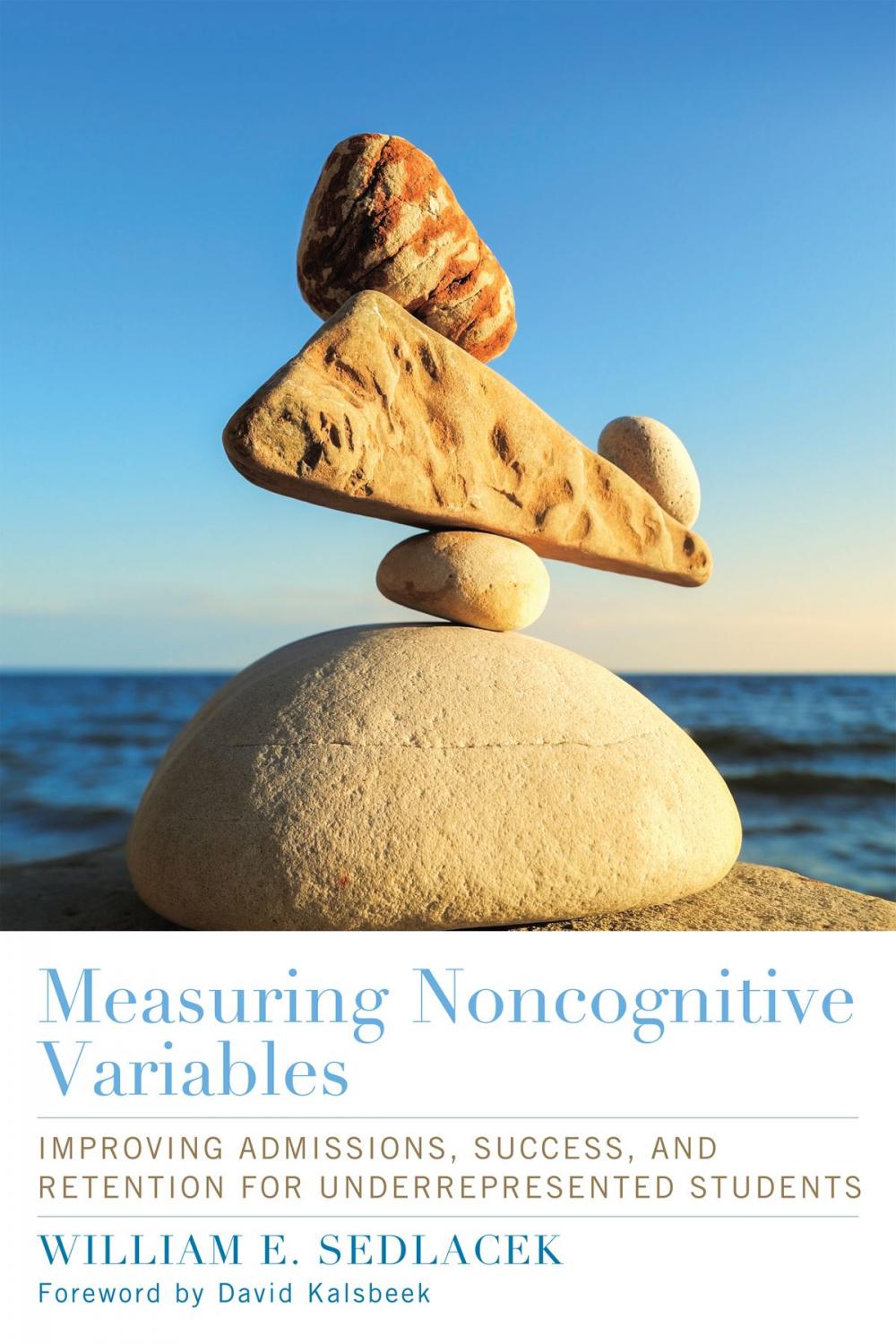 Big bigCover of Measuring Noncognitive Variables